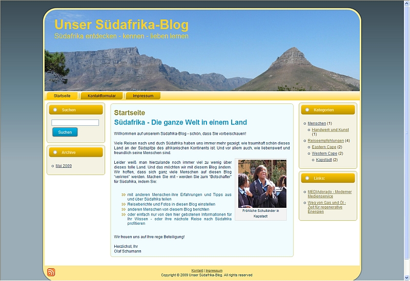 Der Südafrika Blog